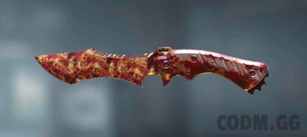 Knife Action Scene, Rare camo in Call of Duty Mobile