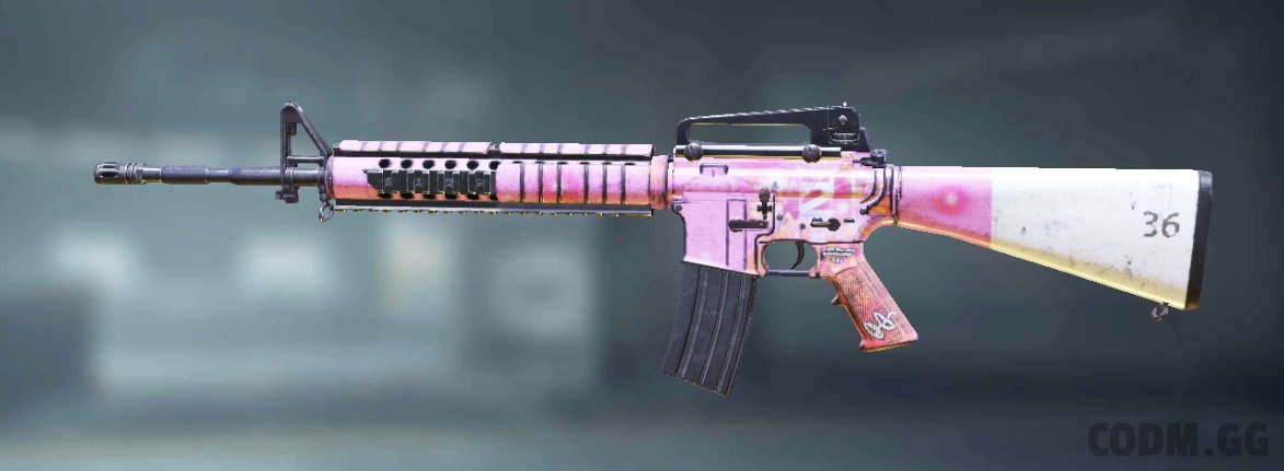 M16 2nd Anniversary Limited, Epic camo in Call of Duty Mobile