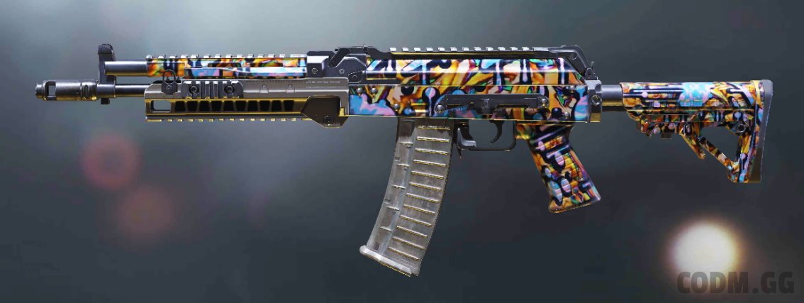 AK117 Blend, Uncommon camo in Call of Duty Mobile