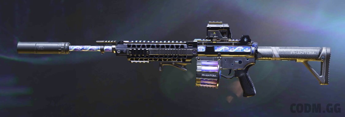 M4LMG Deadly Helix, Epic camo in Call of Duty Mobile