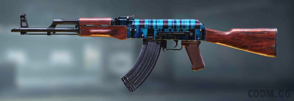 AK-47 Night Time, Uncommon camo in Call of Duty Mobile