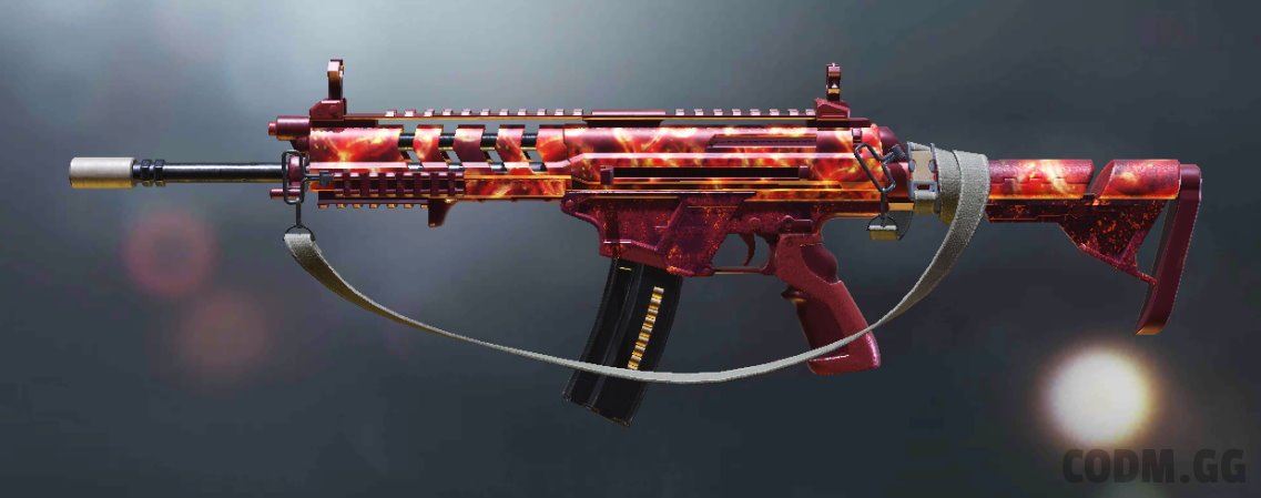HBRa3 Rose Cinder, Rare camo in Call of Duty Mobile
