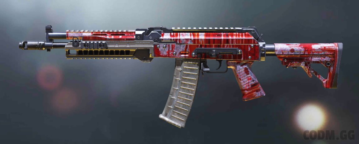 AK117 Bloody, Uncommon camo in Call of Duty Mobile