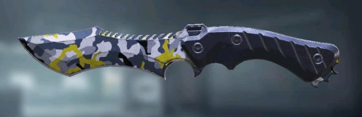 Knife Yellow Camo, Uncommon camo in Call of Duty Mobile