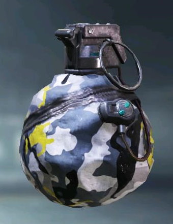 Sticky Grenade Yellow Camo, Uncommon camo in Call of Duty Mobile
