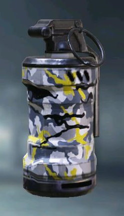 Smoke Grenade Yellow Camo, Uncommon camo in Call of Duty Mobile
