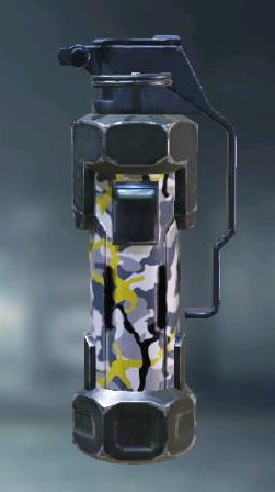Flashbang Grenade Yellow Camo, Uncommon camo in Call of Duty Mobile