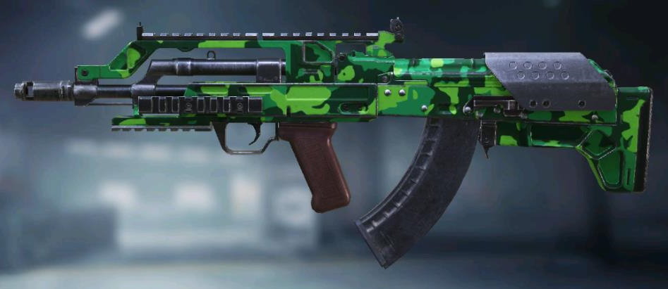BK57 Neon Green, Uncommon camo in Call of Duty Mobile
