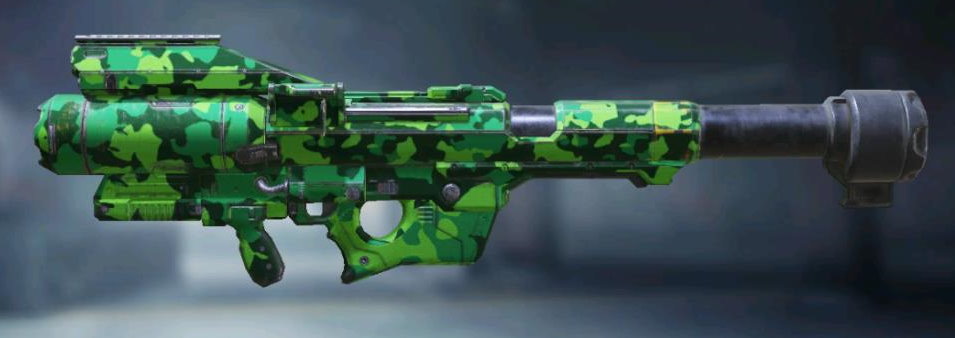 FHJ-18 Neon Green, Uncommon camo in Call of Duty Mobile