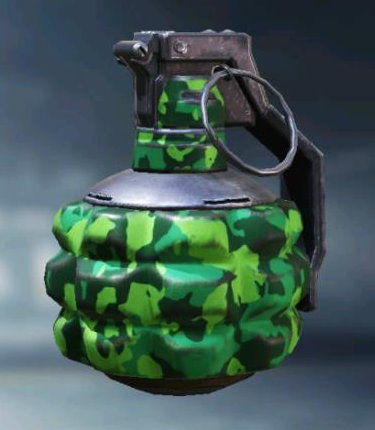 Frag Grenade Neon Green, Uncommon camo in Call of Duty Mobile