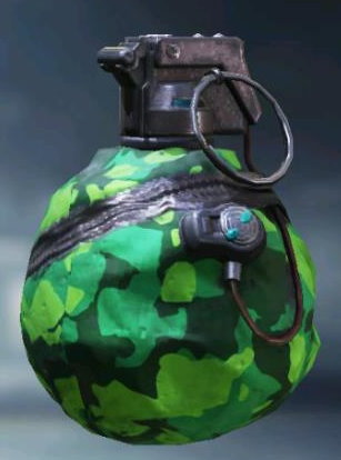 Sticky Grenade Neon Green, Uncommon camo in Call of Duty Mobile