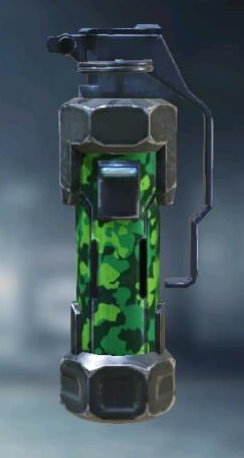 Concussion Grenade Neon Green, Uncommon camo in Call of Duty Mobile