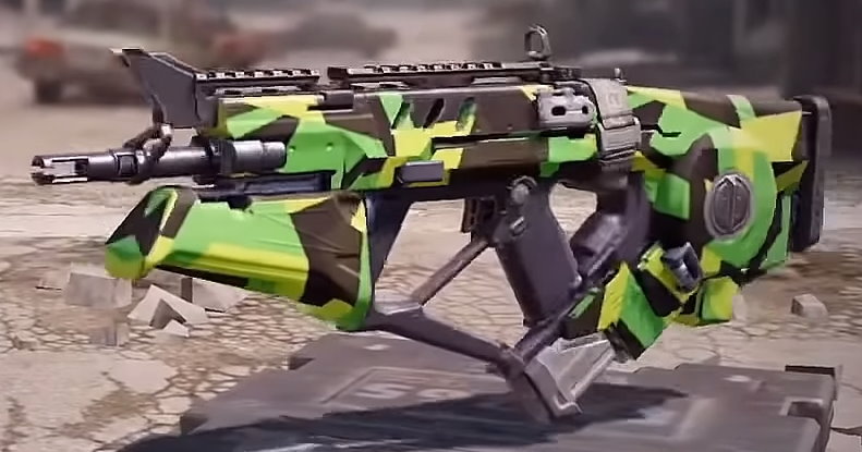 Razorback Monster Green, Uncommon camo in Call of Duty Mobile