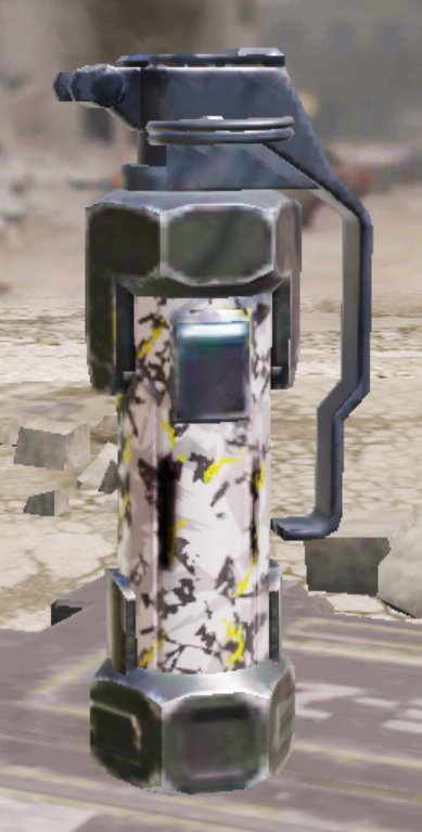 Flashbang Grenade Yellow Snow, Uncommon camo in Call of Duty Mobile