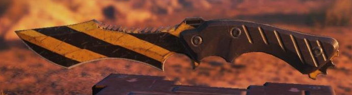 Knife Hazardous, Uncommon camo in Call of Duty Mobile