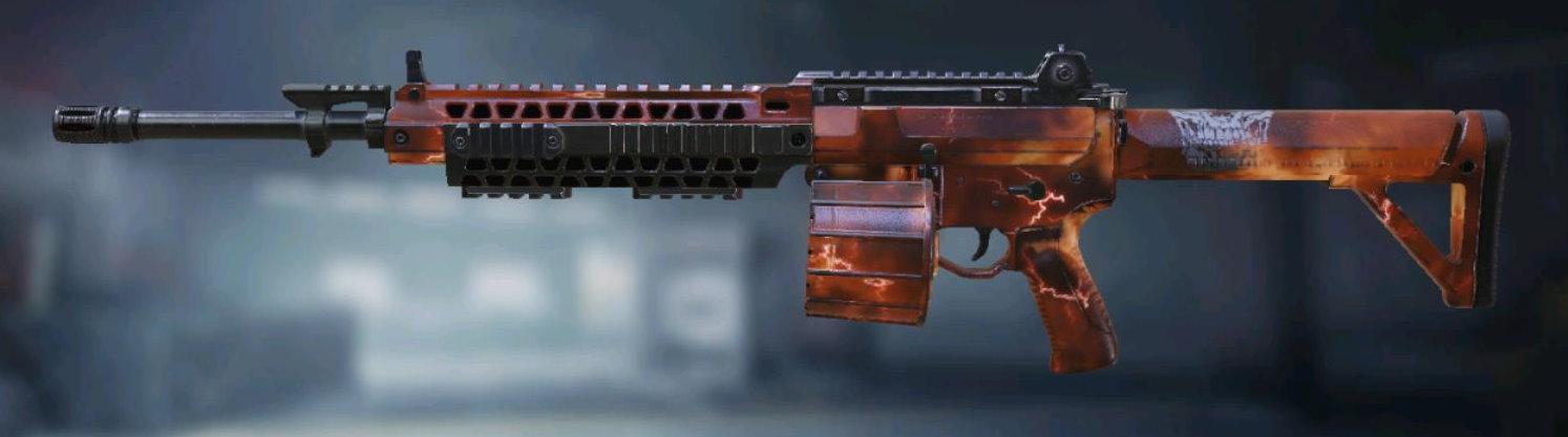 M4LMG Hot Spot, Epic camo in Call of Duty Mobile