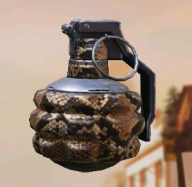 Frag Grenade Desert Snake, Uncommon camo in Call of Duty Mobile