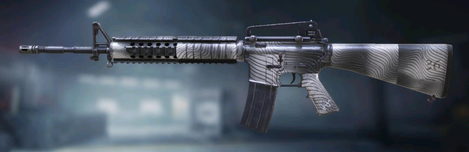M16 Chrome Wave, Epic camo in Call of Duty Mobile