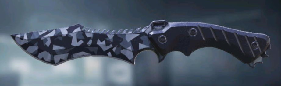 Knife Frostbite, Uncommon camo in Call of Duty Mobile