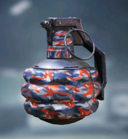 Frag Grenade Hot and Cold, Rare camo in Call of Duty Mobile