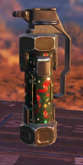Concussion Grenade Holiday Ribbons, Uncommon camo in Call of Duty Mobile