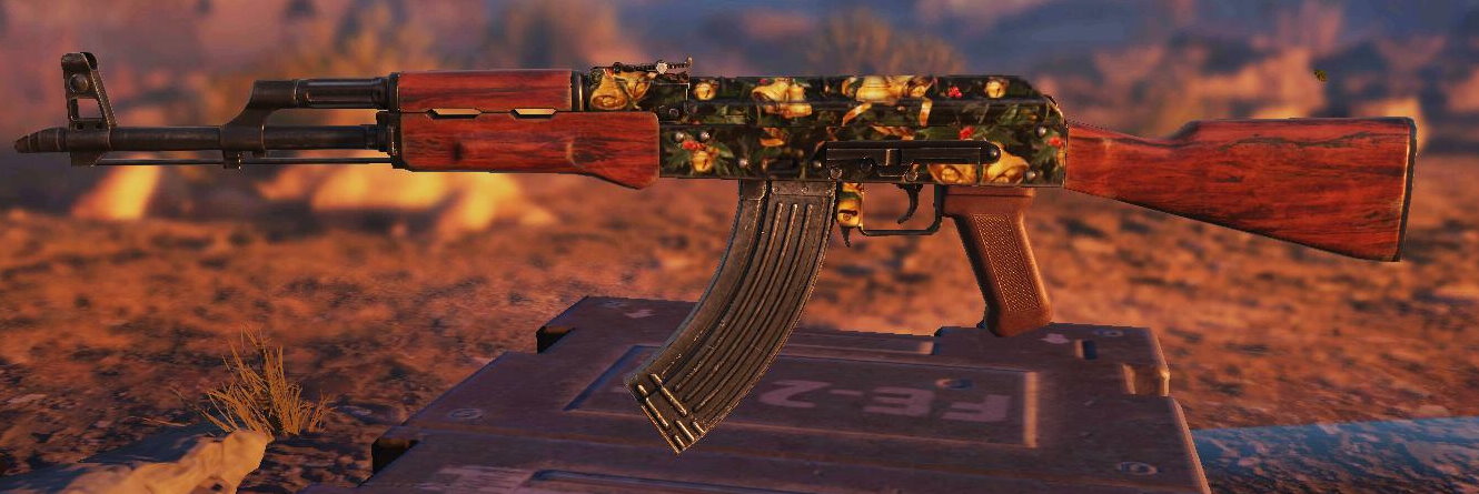 AK-47 Jingle Bells, Uncommon camo in Call of Duty Mobile