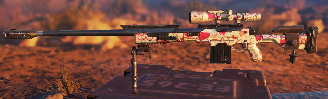 DL Q33 Hearts, Uncommon camo in Call of Duty Mobile