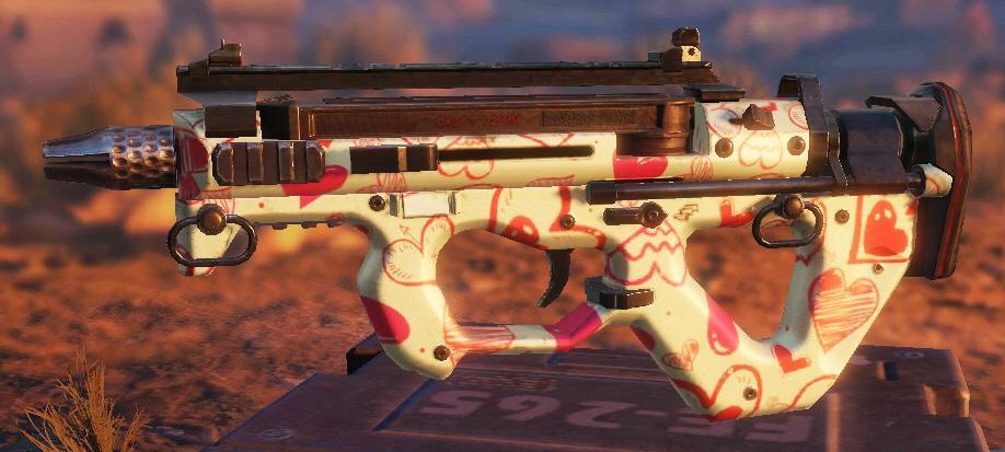 PDW-57 Hearts, Uncommon camo in Call of Duty Mobile