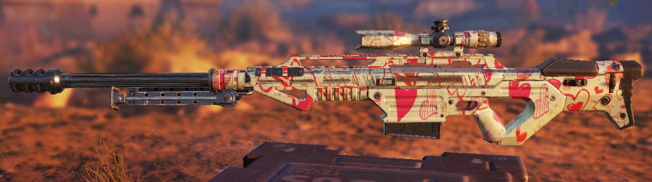 XPR-50 Hearts, Uncommon camo in Call of Duty Mobile