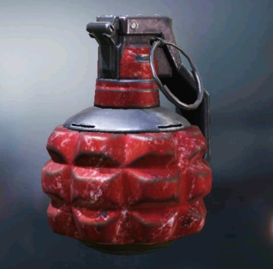 Frag Grenade Wasteland Red, Uncommon camo in Call of Duty Mobile