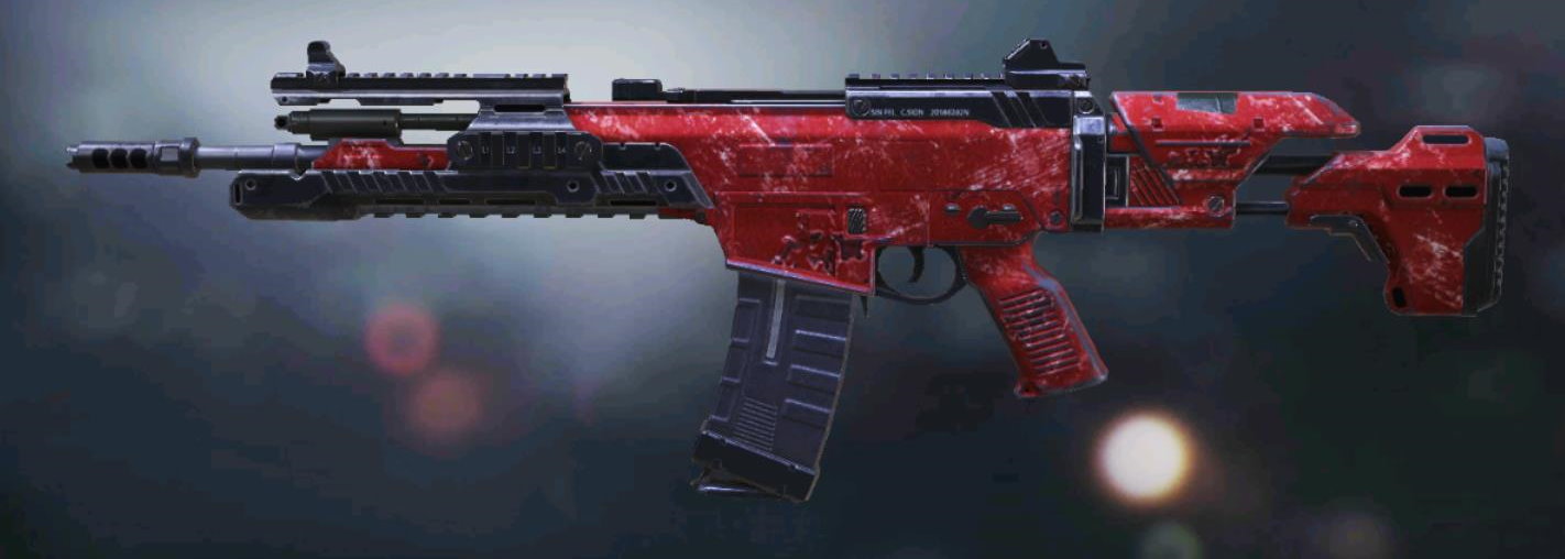 LK24 Wasteland Red, Uncommon camo in Call of Duty Mobile