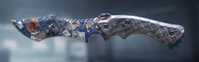 Knife Posted, Rare camo in Call of Duty Mobile