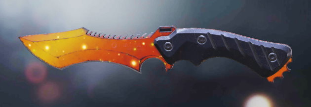 Knife Nuclear Fallout, Epic camo in Call of Duty Mobile