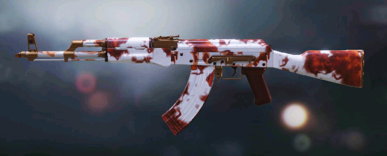 AK-47 Blood in the Water, Rare camo in Call of Duty Mobile