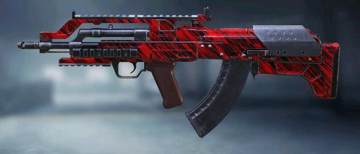 BK57 Brushed Red, Uncommon camo in Call of Duty Mobile