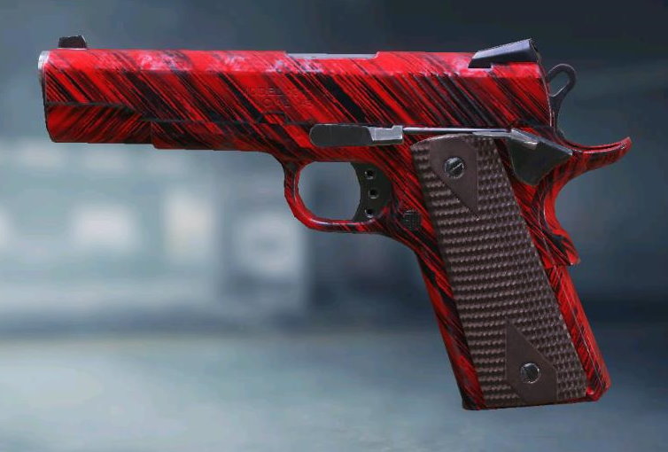 MW11 Brushed Red, Uncommon camo in Call of Duty Mobile