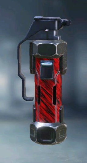 Flashbang Grenade Brushed Red, Uncommon camo in Call of Duty Mobile
