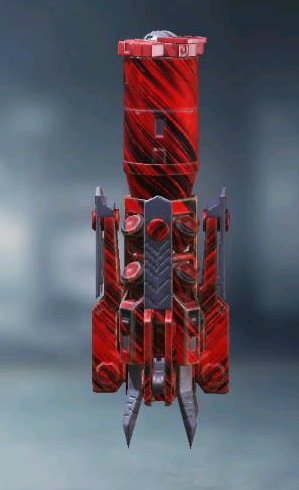 Trip Mine Brushed Red, Uncommon camo in Call of Duty Mobile