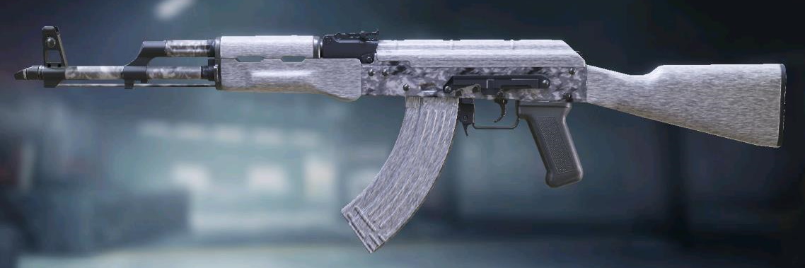 AK-47 Brushed Steel, Rare camo in Call of Duty Mobile