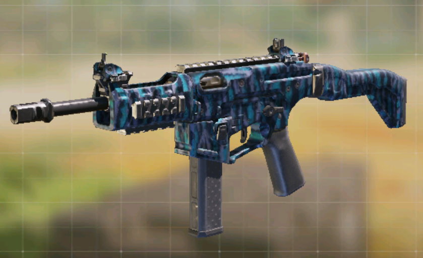 GKS Blue Iguana, Common camo in Call of Duty Mobile