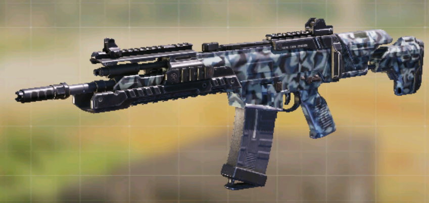 LK24 Arctic Abstract, Common camo in Call of Duty Mobile