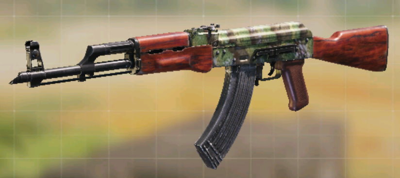 AK-47 Foliage, Common camo in Call of Duty Mobile