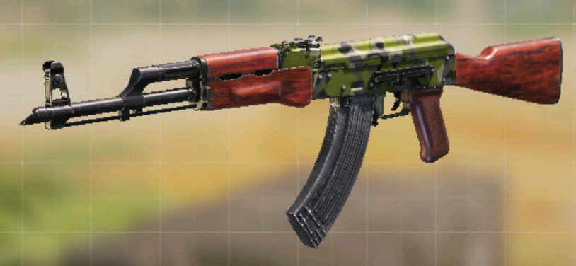 AK-47 Undergrowth (Grindable), Common camo in Call of Duty Mobile