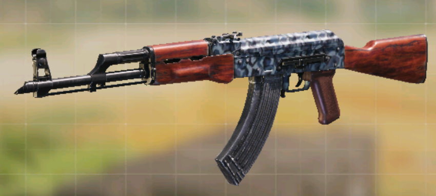 AK-47 Arctic Abstract, Common camo in Call of Duty Mobile