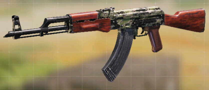 AK-47 Overgrown, Common camo in Call of Duty Mobile