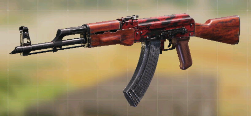 AK-47 Red Tiger, Common camo in Call of Duty Mobile