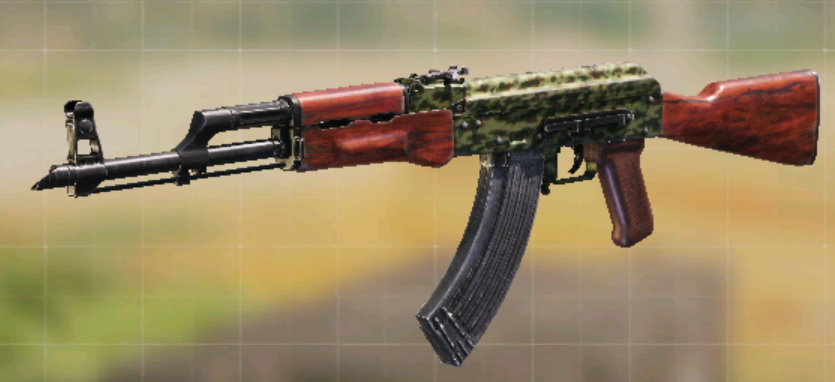 AK-47 Warcom Greens, Common camo in Call of Duty Mobile