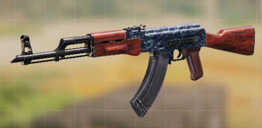 AK-47 Warcom Blues, Common camo in Call of Duty Mobile