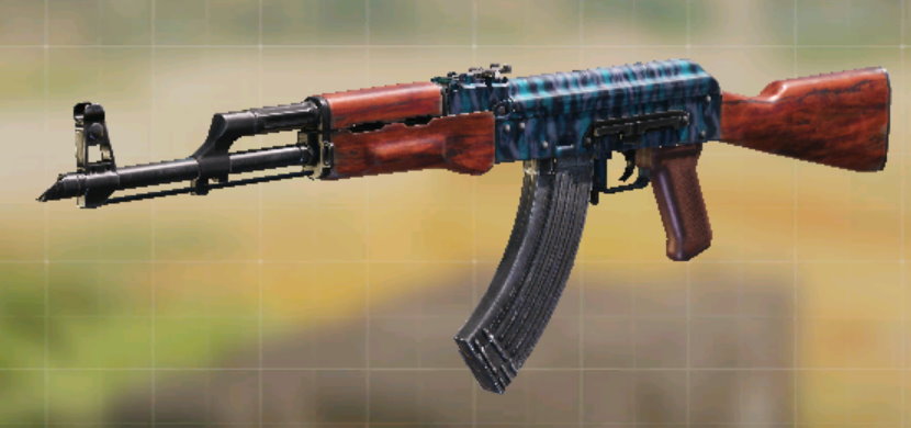 AK-47 Blue Iguana, Common camo in Call of Duty Mobile