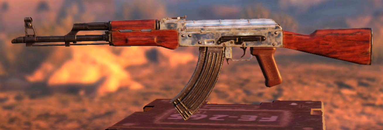 AK-47 Platinum, Common camo in Call of Duty Mobile